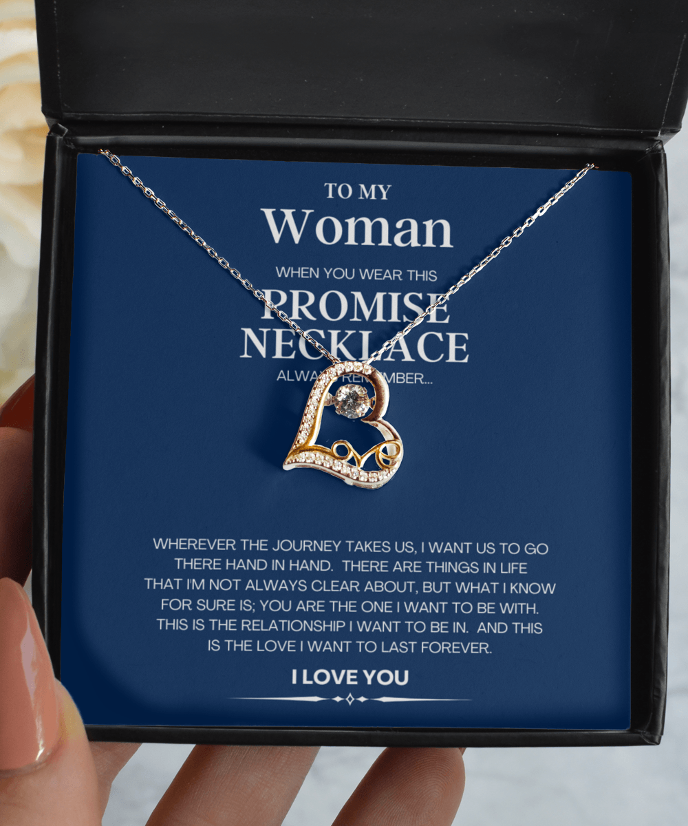 Woman Jewelry Necklace Jewelry Gift Idea with Message Card - We Love Your Gift