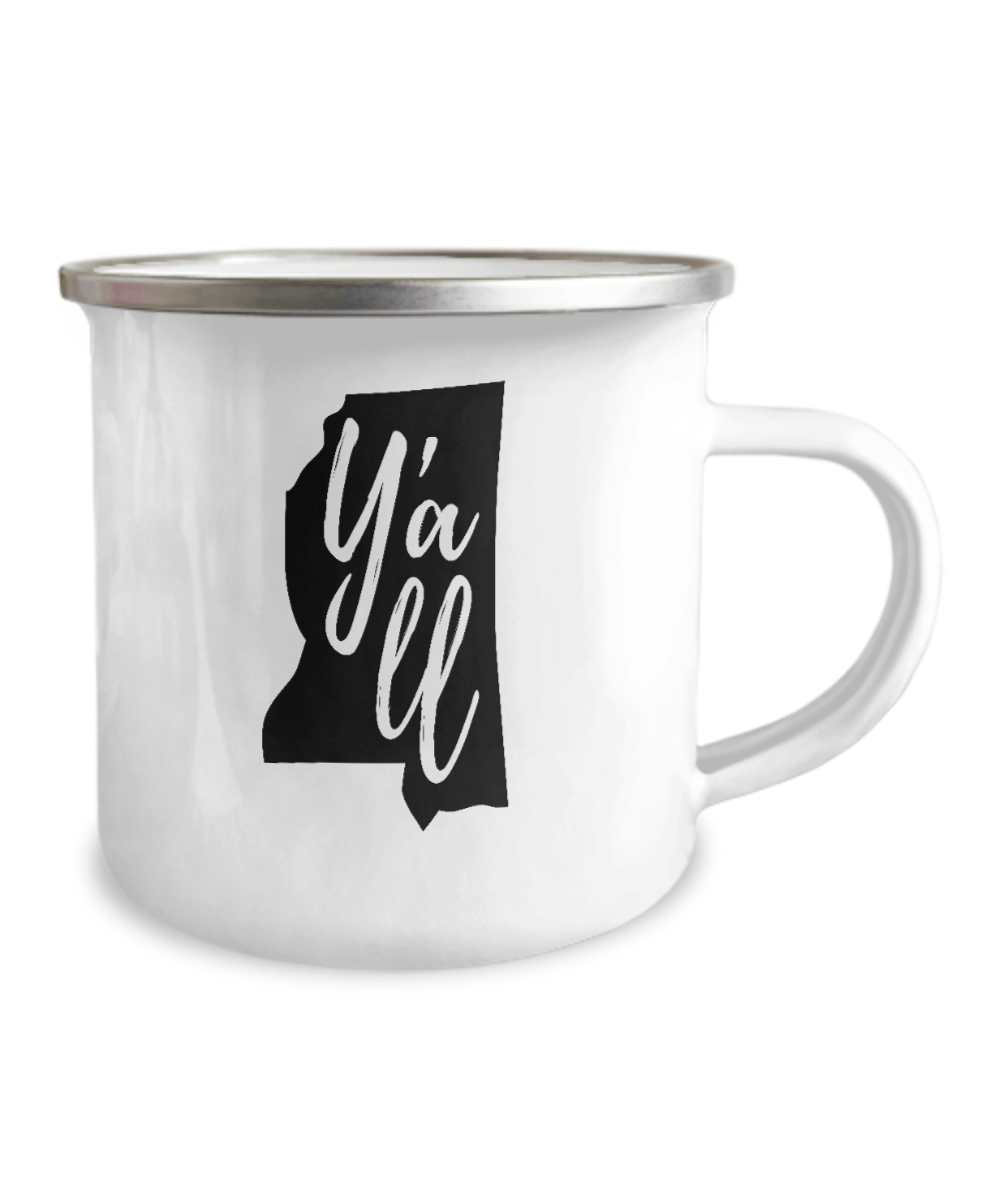 Ya'll Mississippi Map Coffee Mug - We Love Your Gift