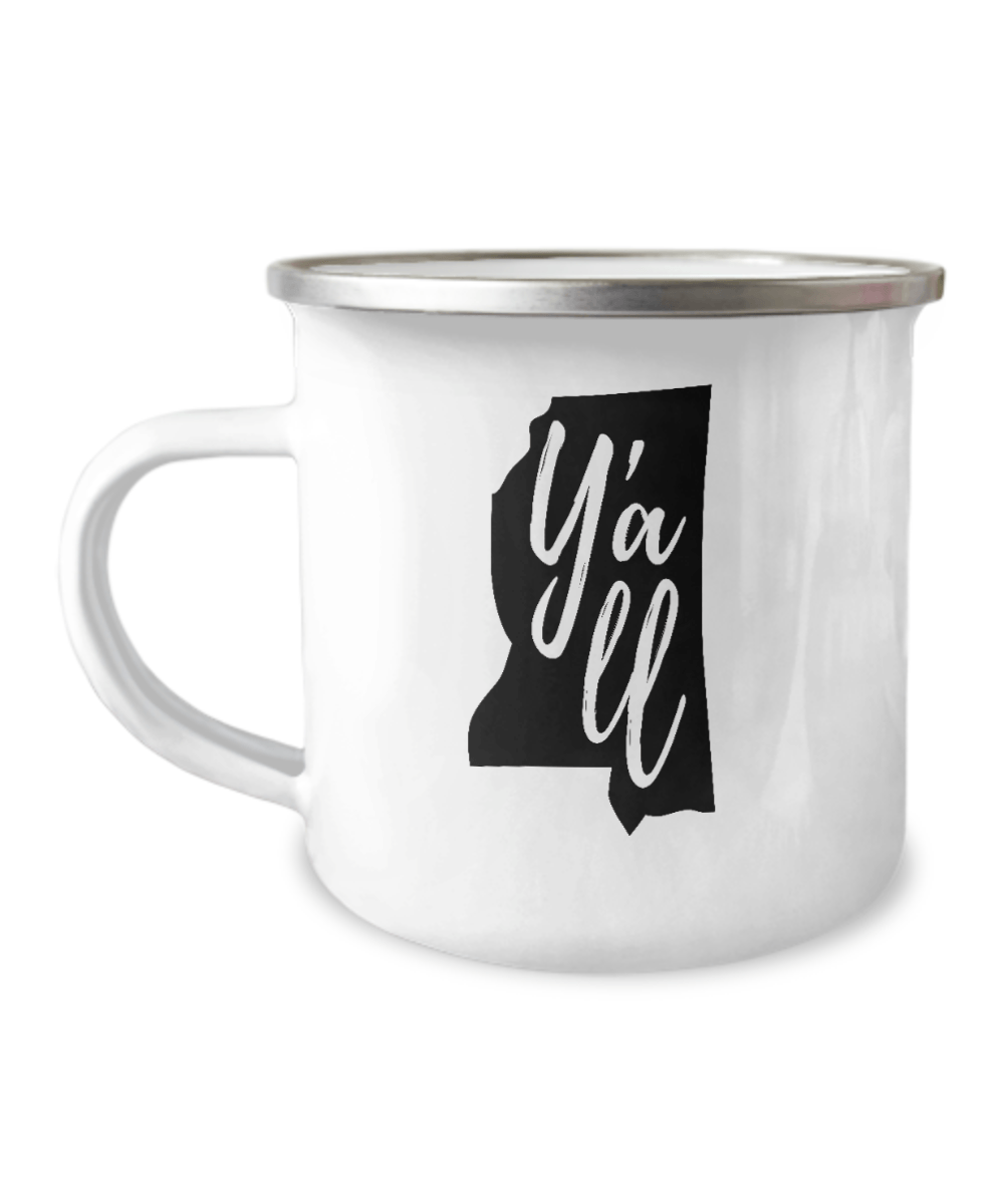 Ya'll Mississippi Map Coffee Mug - We Love Your Gift