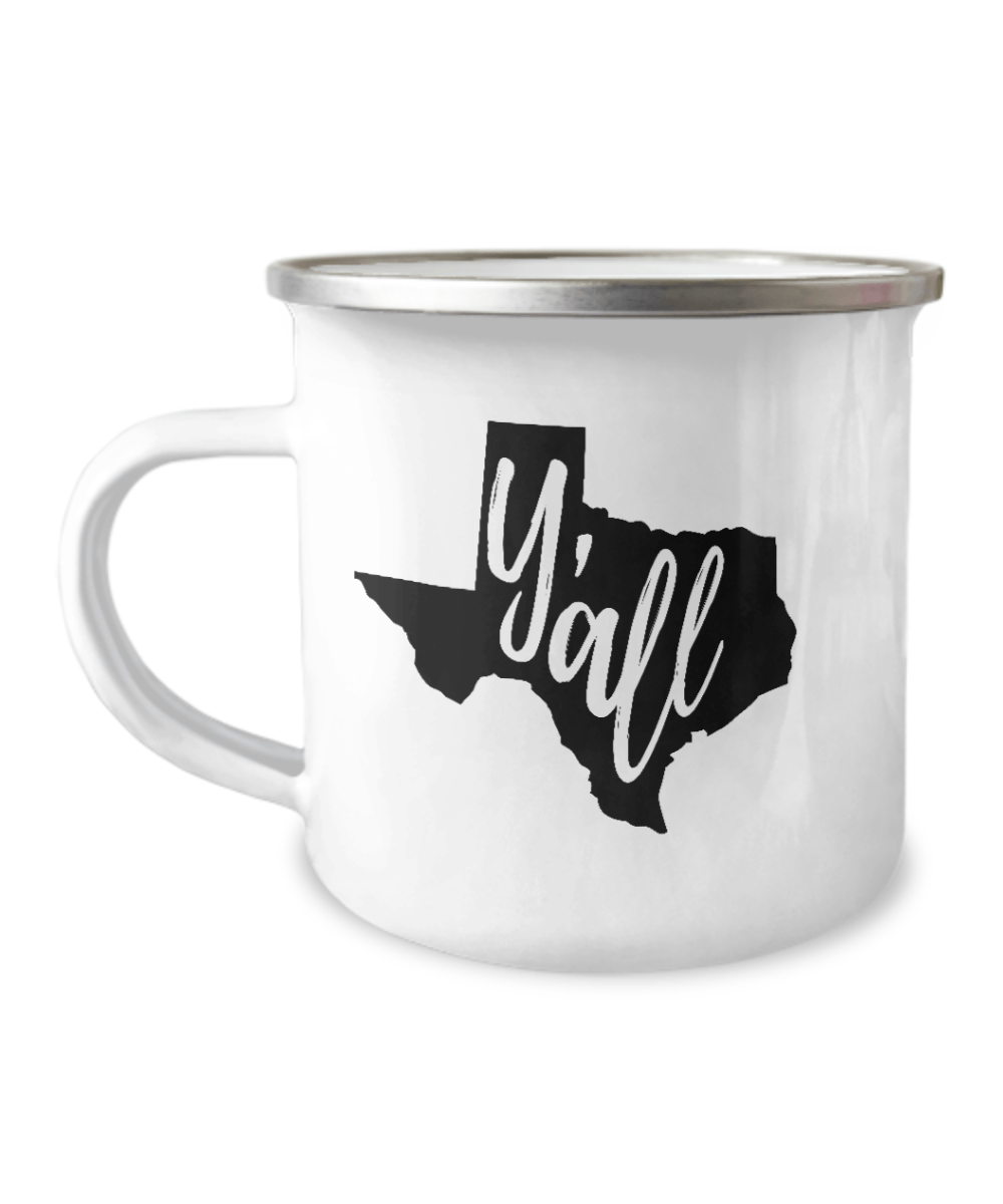 Y'all Texas Map Coffee Mug - We Love Your Gift