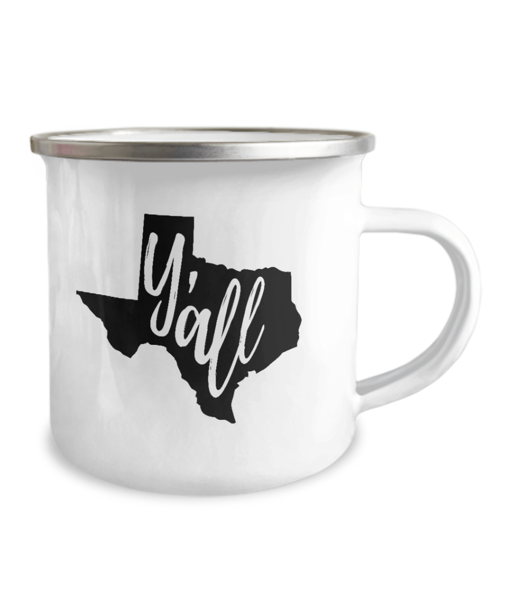 Y'all Texas Map Coffee Mug - We Love Your Gift