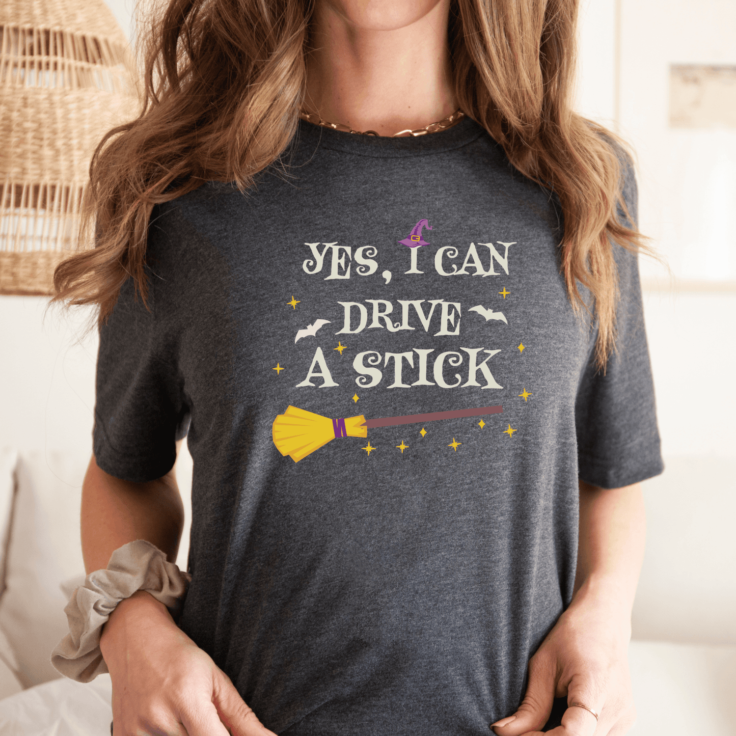 Yes I Can Drive a Stick Shirt for Halloween - We Love Your Gift