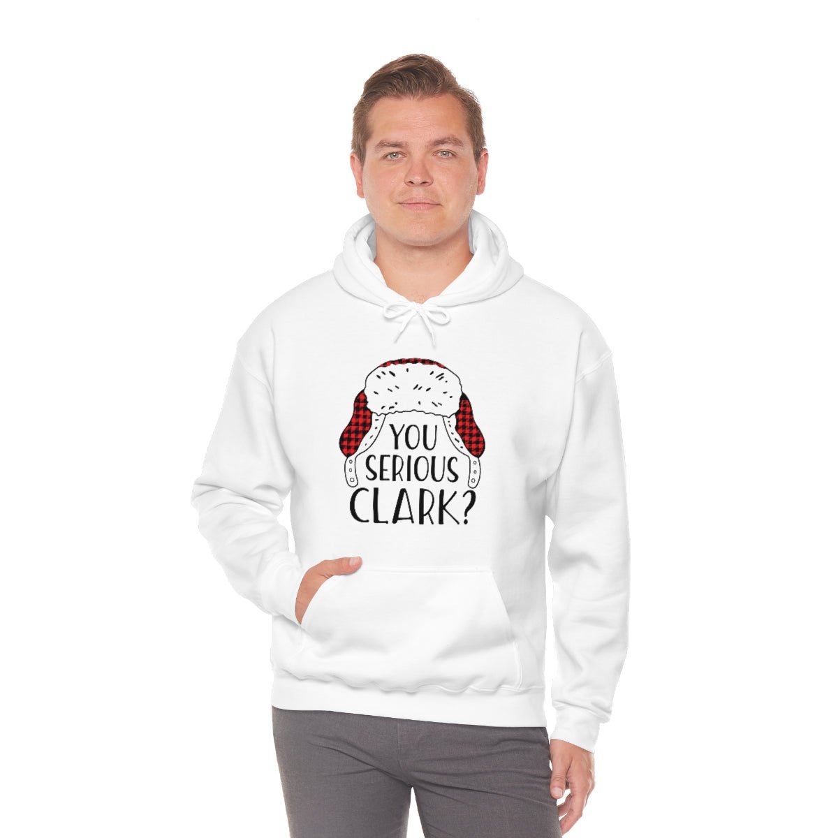 You Serious Clark? Print Design Hoodie - We Love Your Gift