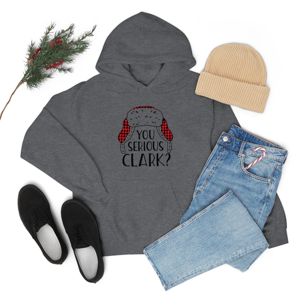 You Serious Clark? Print Design Hoodie - We Love Your Gift