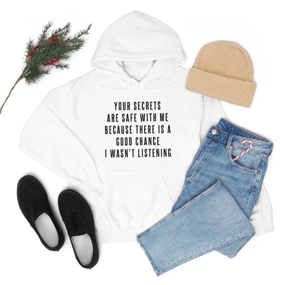 Your Secrets are Safe with Me Hoodie - We Love Your Gift