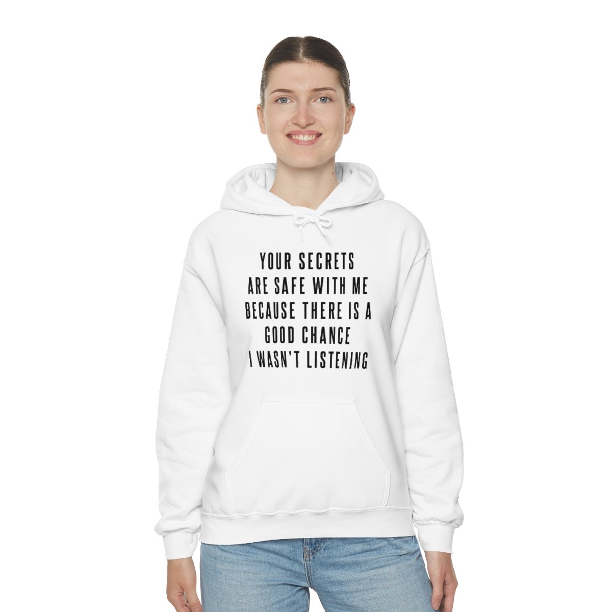 Your Secrets are Safe with Me Hoodie - We Love Your Gift